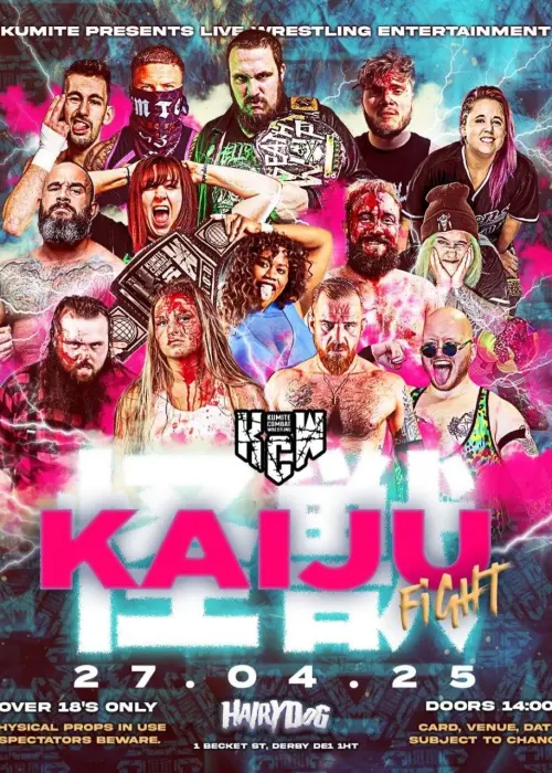 Movie poster "KCW: Kaiju FIGHT"