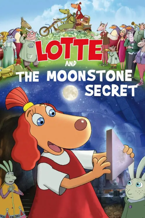 Movie poster "Lotte and the Moonstone Secret"