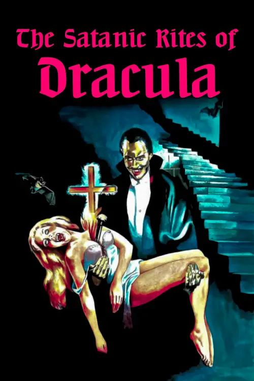 Movie poster "The Satanic Rites of Dracula"