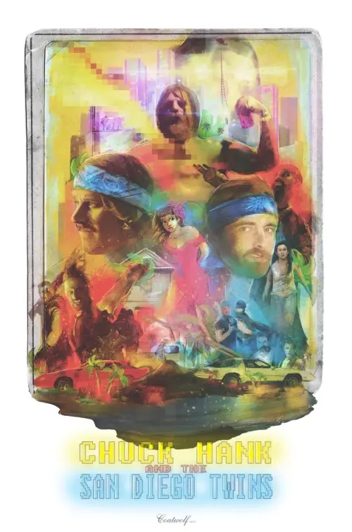 Movie poster "Chuck Hank and the San Diego Twins"