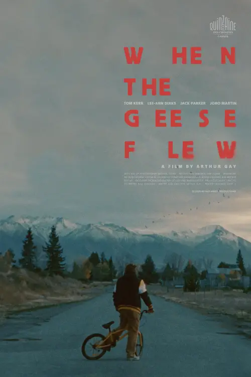 Movie poster "When the Geese Flew"