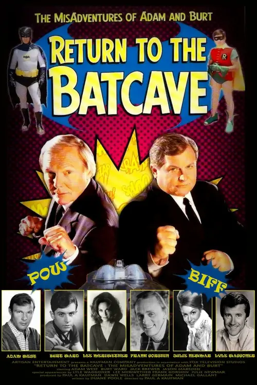 Movie poster "Return to the Batcave: The Misadventures of Adam and Burt"