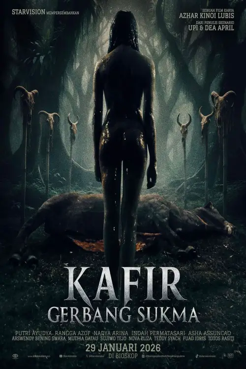 Movie poster "Kafir, Gerbang Sukma"