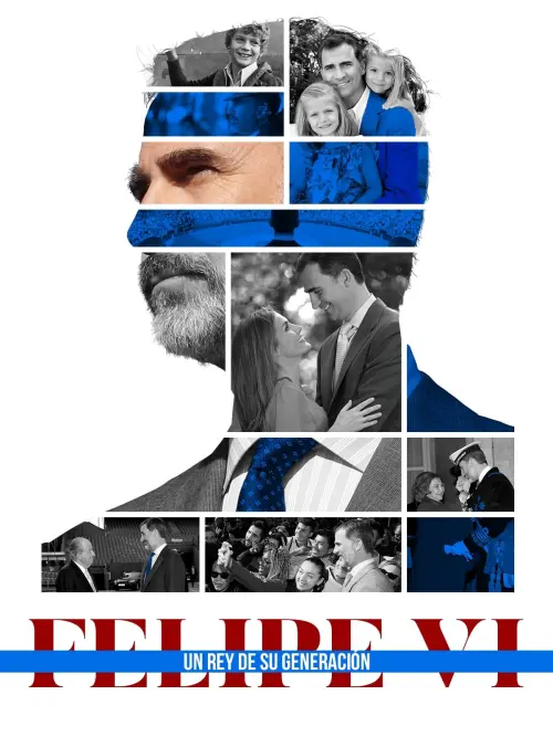 Movie poster "Felipe VI, un rey de su generación"