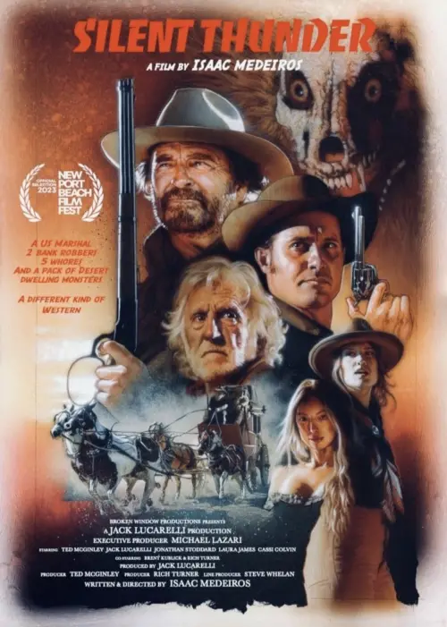 Movie poster "Silent Thunder"