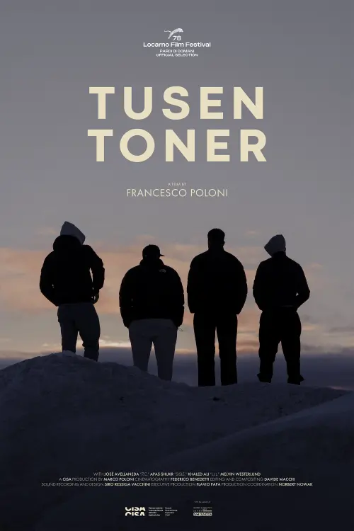 Movie poster "Tusen Toner"