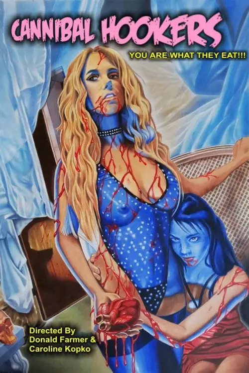 Movie poster "Cannibal Hookers"