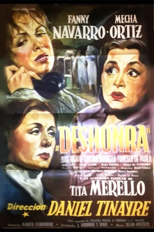 Movie poster "Dishonor"