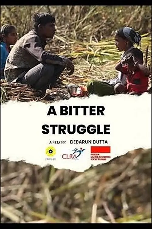 Movie poster "A Bitter Struggle"