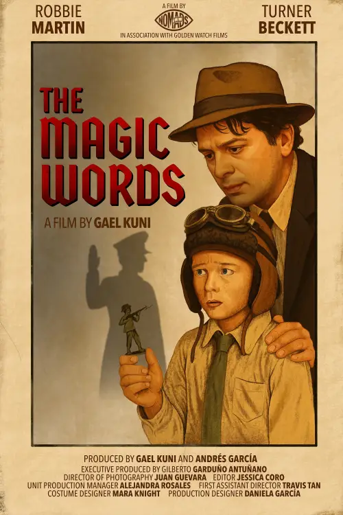 Movie poster "The Magic Words"