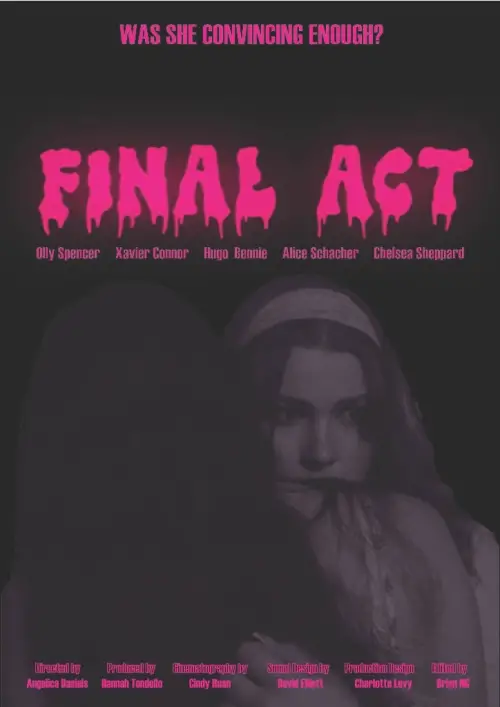 Movie poster "Final Act"