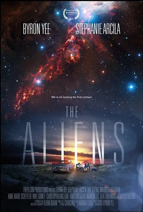 Movie poster "The Aliens"