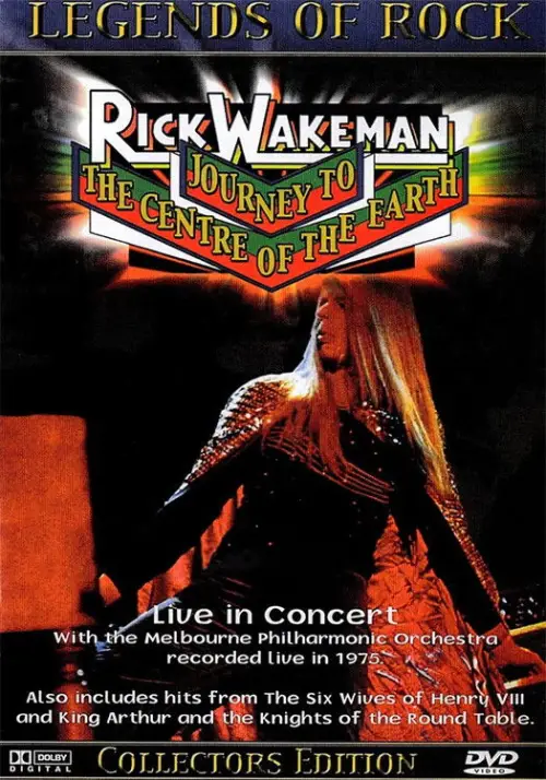 Movie poster "Rick Wakeman - Journey To The Centre Of The Earth"