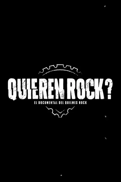 Movie poster "¿Quieren Rock?"