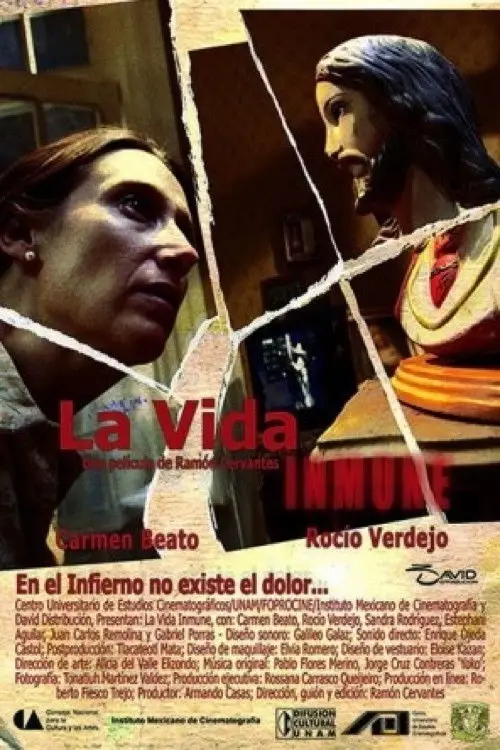 Movie poster "La vida inmune"