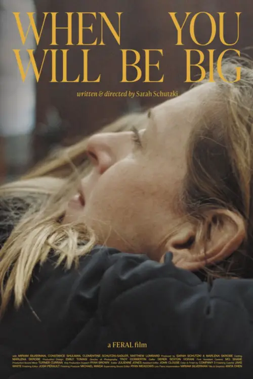 Movie poster "When You Will Be Big"