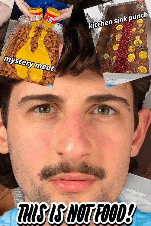 Movie poster "this is NOT food..."