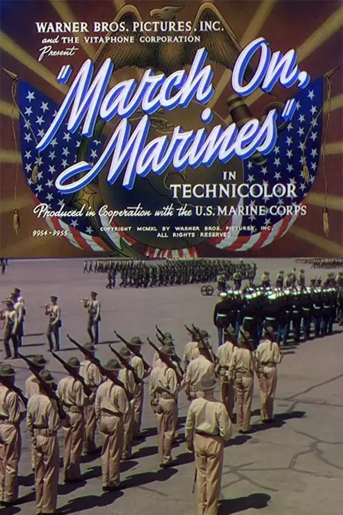 Movie poster "March On, Marines"