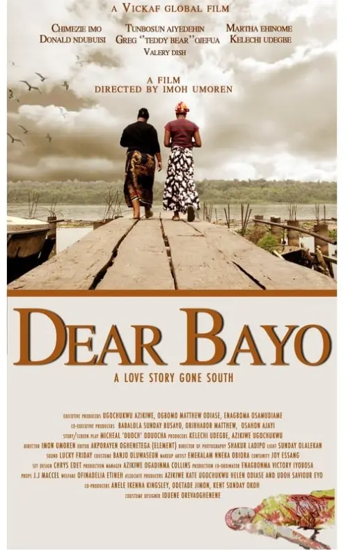 Movie poster "Dear Bayo"