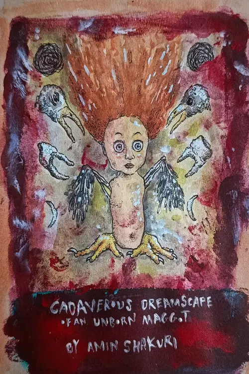 Movie poster "Cadaverous Dreamscape of an Unborn Maggot"