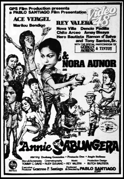 Movie poster "Annie Sabungera"