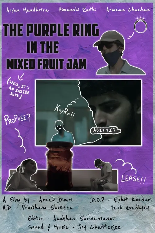 Movie poster "The Purple Ring In The Mixed Fruit Jam"