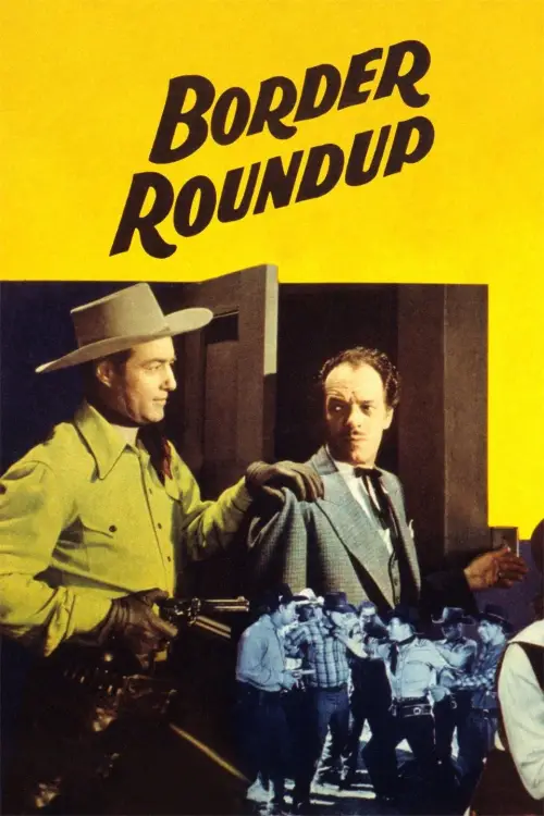 Movie poster "Border Roundup"