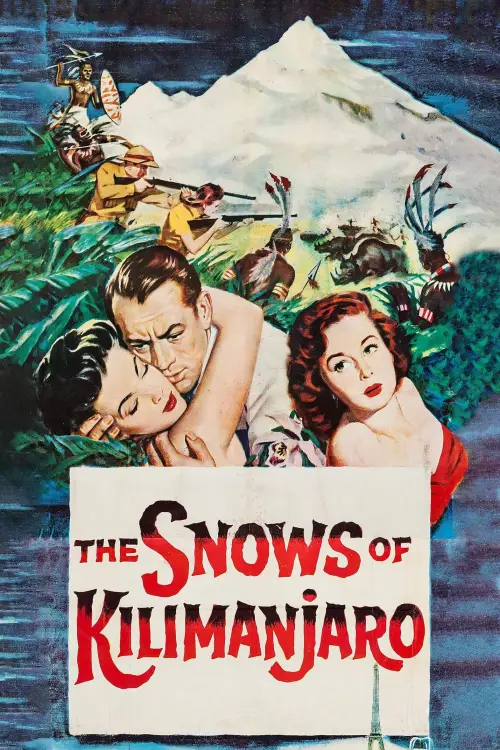Movie poster "The Snows of Kilimanjaro"
