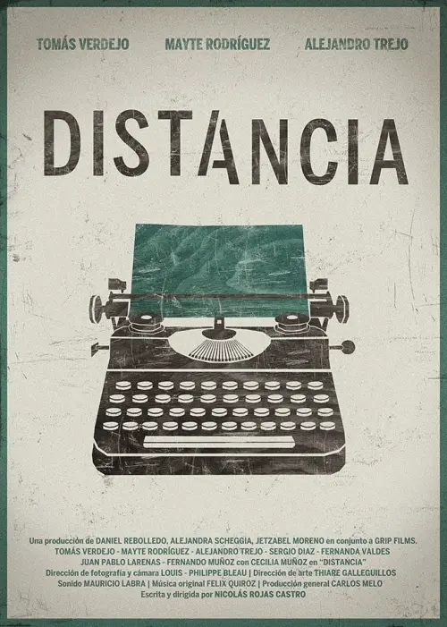 Movie poster "Distancia"