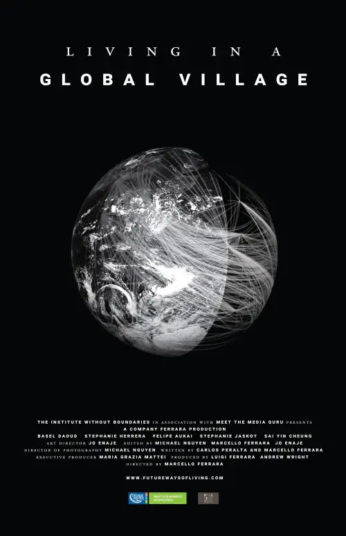 Movie poster "Living in a Global Village"
