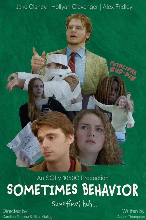 Movie poster "Sometimes Behavior"