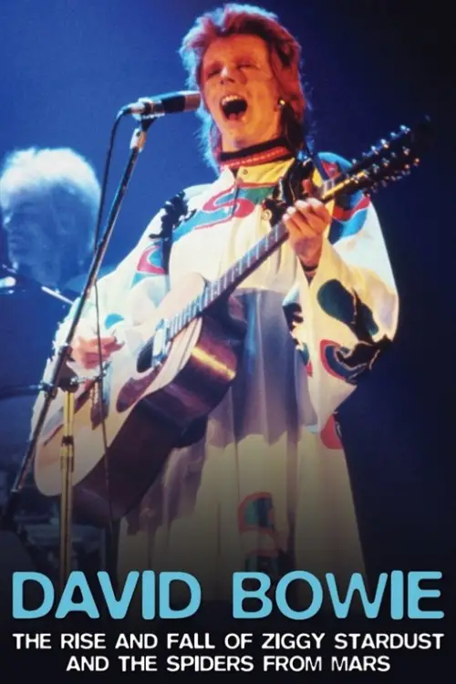 Movie poster "David Bowie: The Rise And Fall of Ziggy Stardust and the Spiders From Mars"