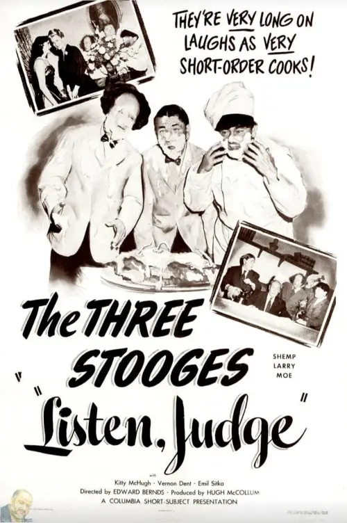 Movie poster "Listen Judge"