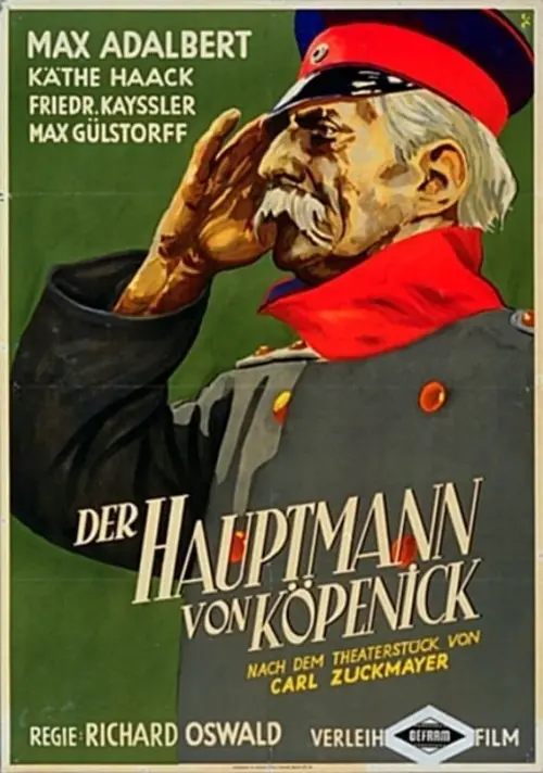 Movie poster "The Captain from Köpenick"