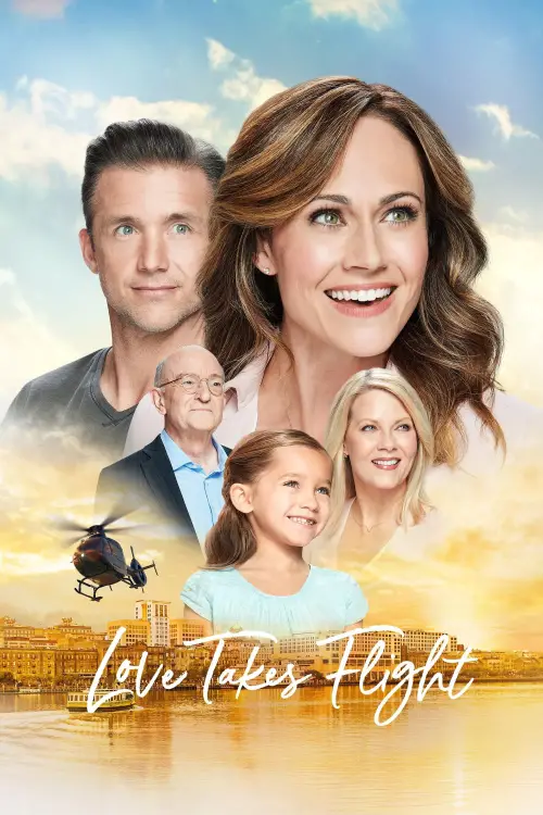Movie poster "Love Takes Flight"