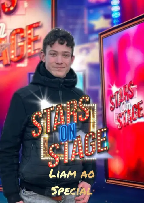 Movie poster "Stars on stage liam ao special"