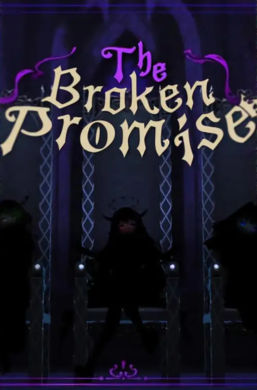 Movie poster "The Broken Promise Hololive English -Promise- 1st Anniversary Musical"