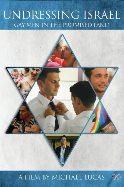 Movie poster "Undressing Israel: Gay Men in the Promised Land"
