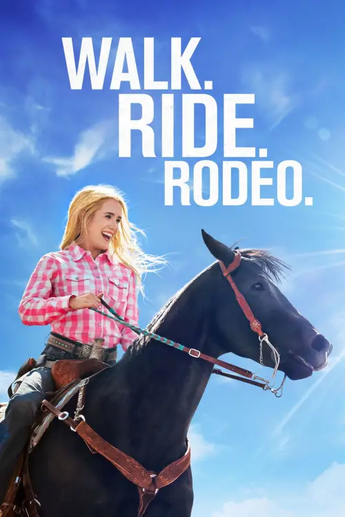 Movie poster "Walk. Ride. Rodeo."