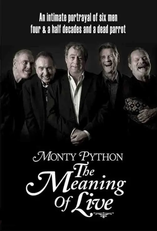 Movie poster "Monty Python: The Meaning of Live"