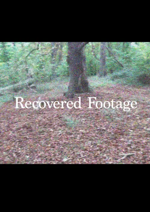 Movie poster "Recovered Footage"