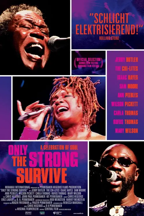 Movie poster "Only the Strong Survive"