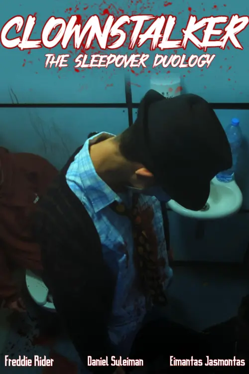 Movie poster "Clownstalker: The Sleepover Duology"