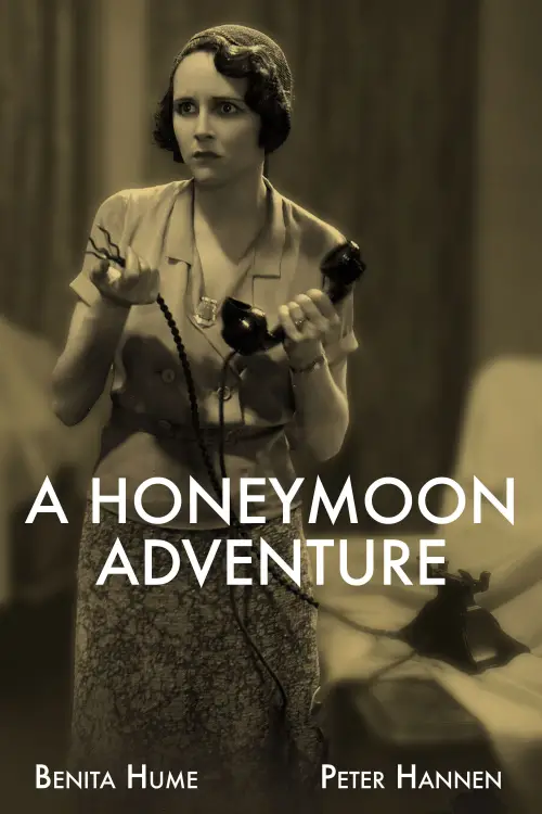 Movie poster "A Honeymoon Adventure"