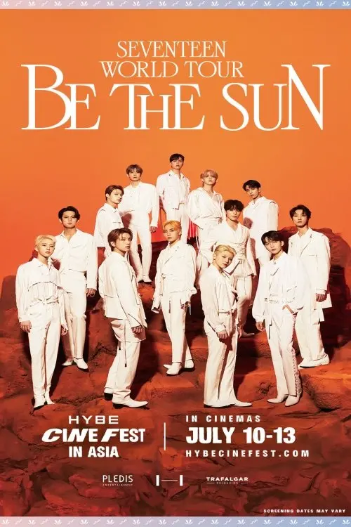 Movie poster "SEVENTEEN WORLD TOUR [BE THE SUN]"