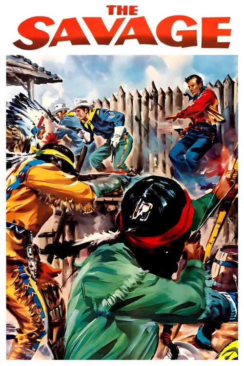 Movie poster "The Savage"