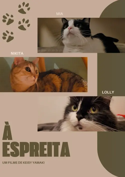 Movie poster "À Espreita"