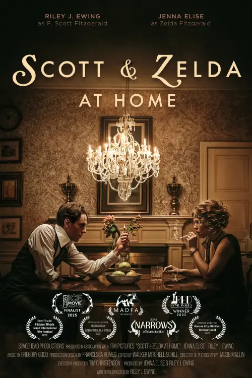 Movie poster "Scott & Zelda At Home"