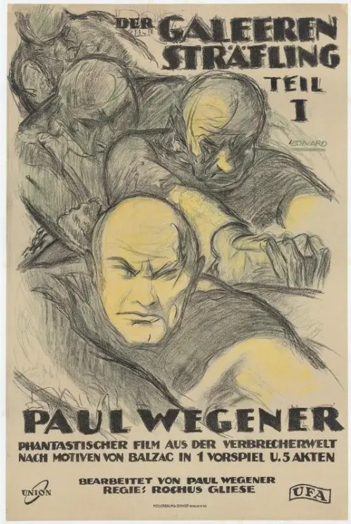 Movie poster "Der Galeerensträfling"