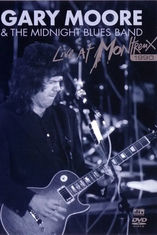 Movie poster "Gary Moore & The Midnight Blues Band - Live At Montreux 1990"